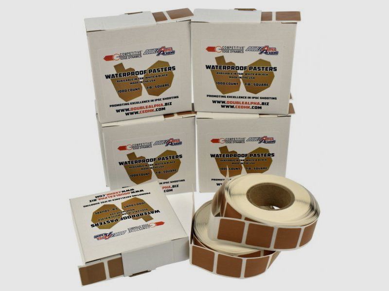 DOUBLE ALPHA-Target Pasters wasserdicht CED/DAA