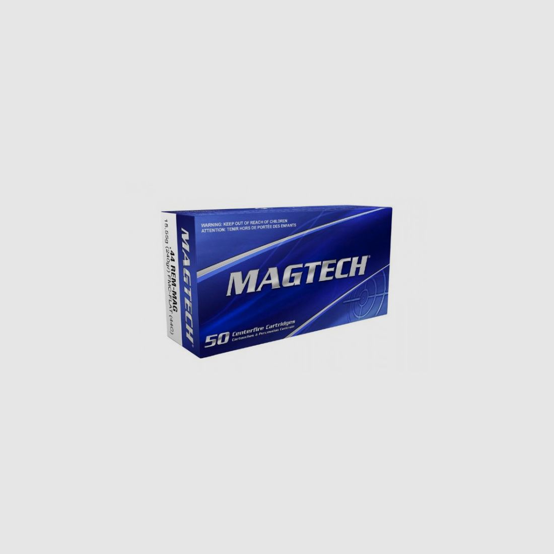 MAGTECH FMJ-FLAT - .44REM-MAG - 240 GRS. -50 PATRONEN