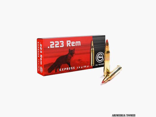 GECO – .223 REM. EXPRESS 3,6g / 56gr (20pz)