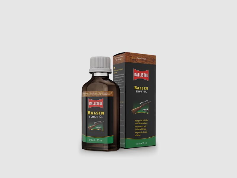 Aceite protector madera Ballistol Balsin – Marrón – 50ml