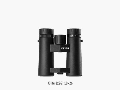 Minox X-lite binoculars versions: 8x26
