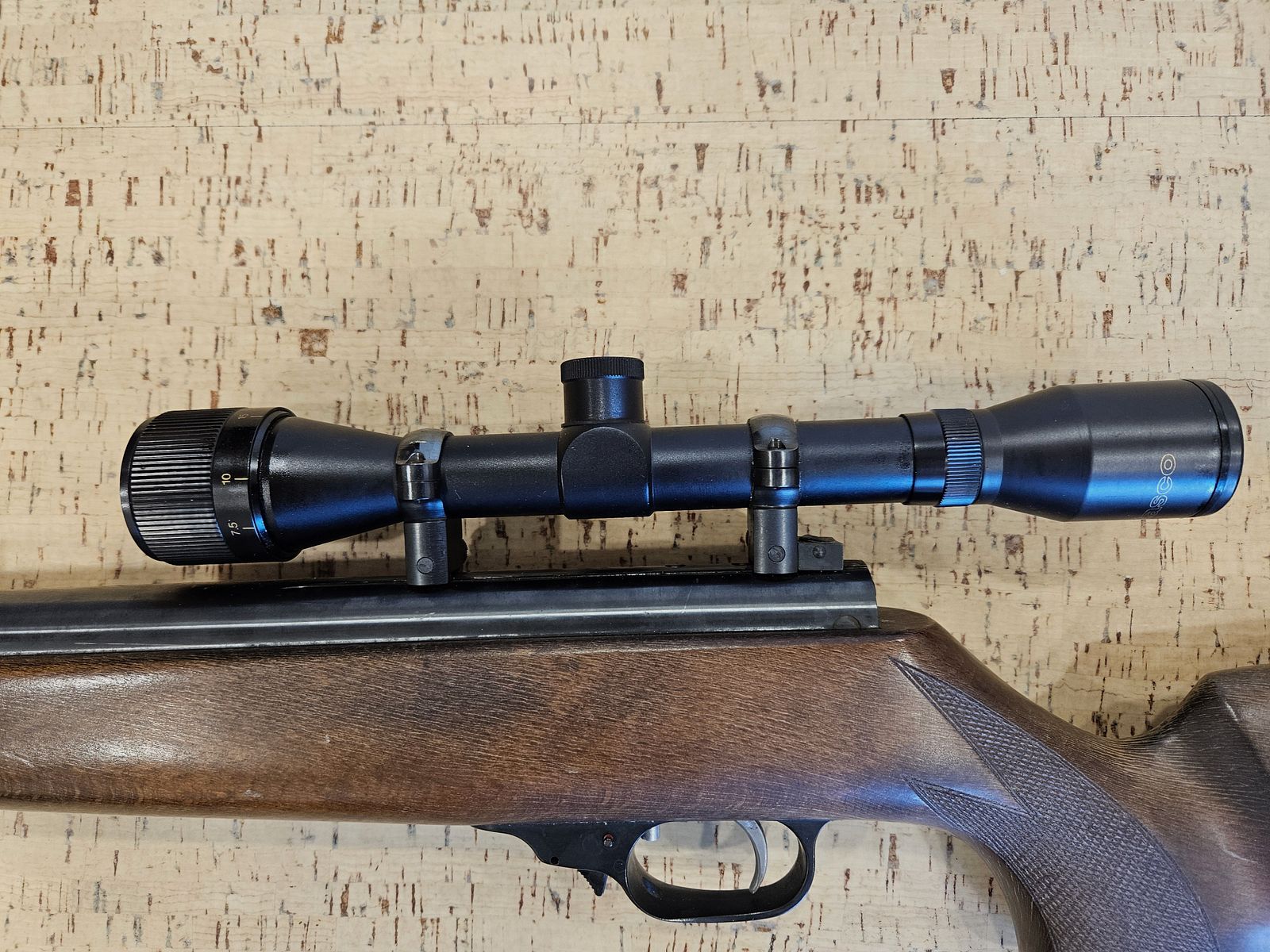 Incienso HW 90 (Sistema Theoben) Cal. 4,5mm incluido bolso y óptica Tasco BJ93