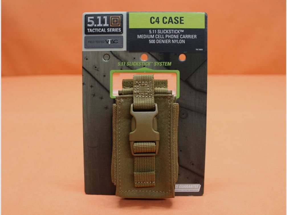 5.11 5.11 C4 Case (56029)131 Flat Dark Earth Borsa Media Telefono/PDA, o ad esempio anche per pacchetti di sigarette?