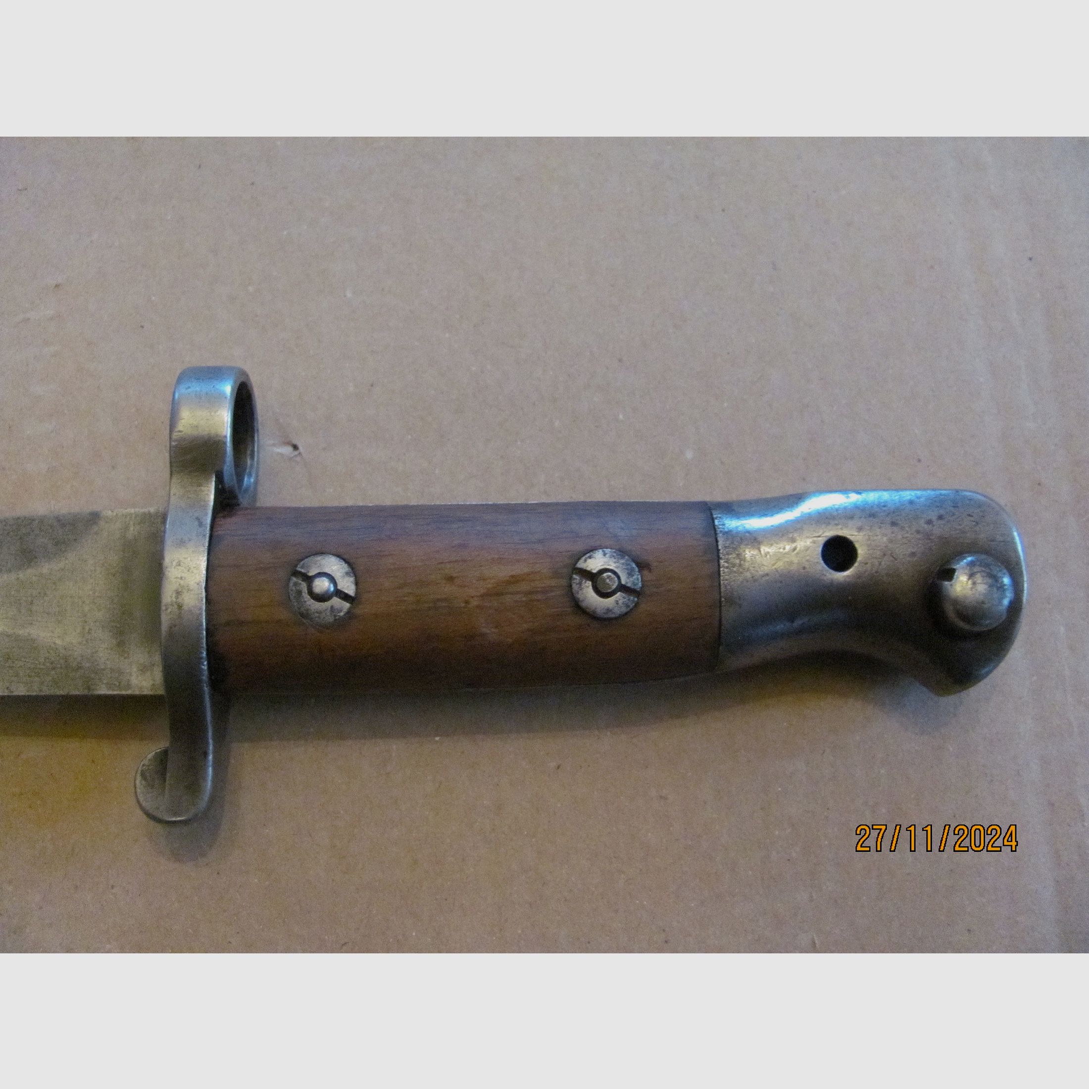 Genuine Wilkinson made Enfield 1903 pattern Royal Afghan Army bayonet