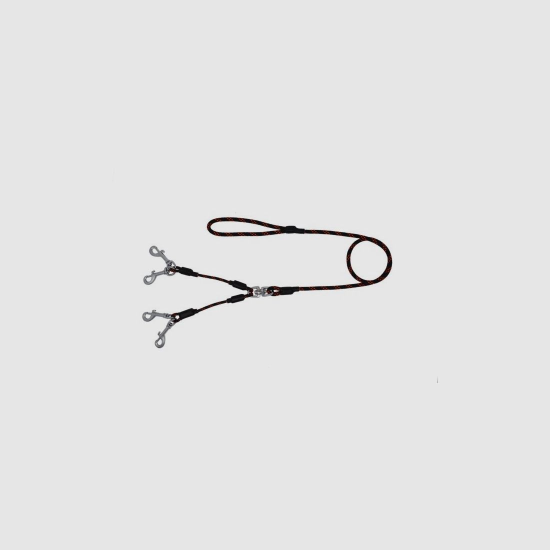 Rope leash with four carabiners, image 2 of 5