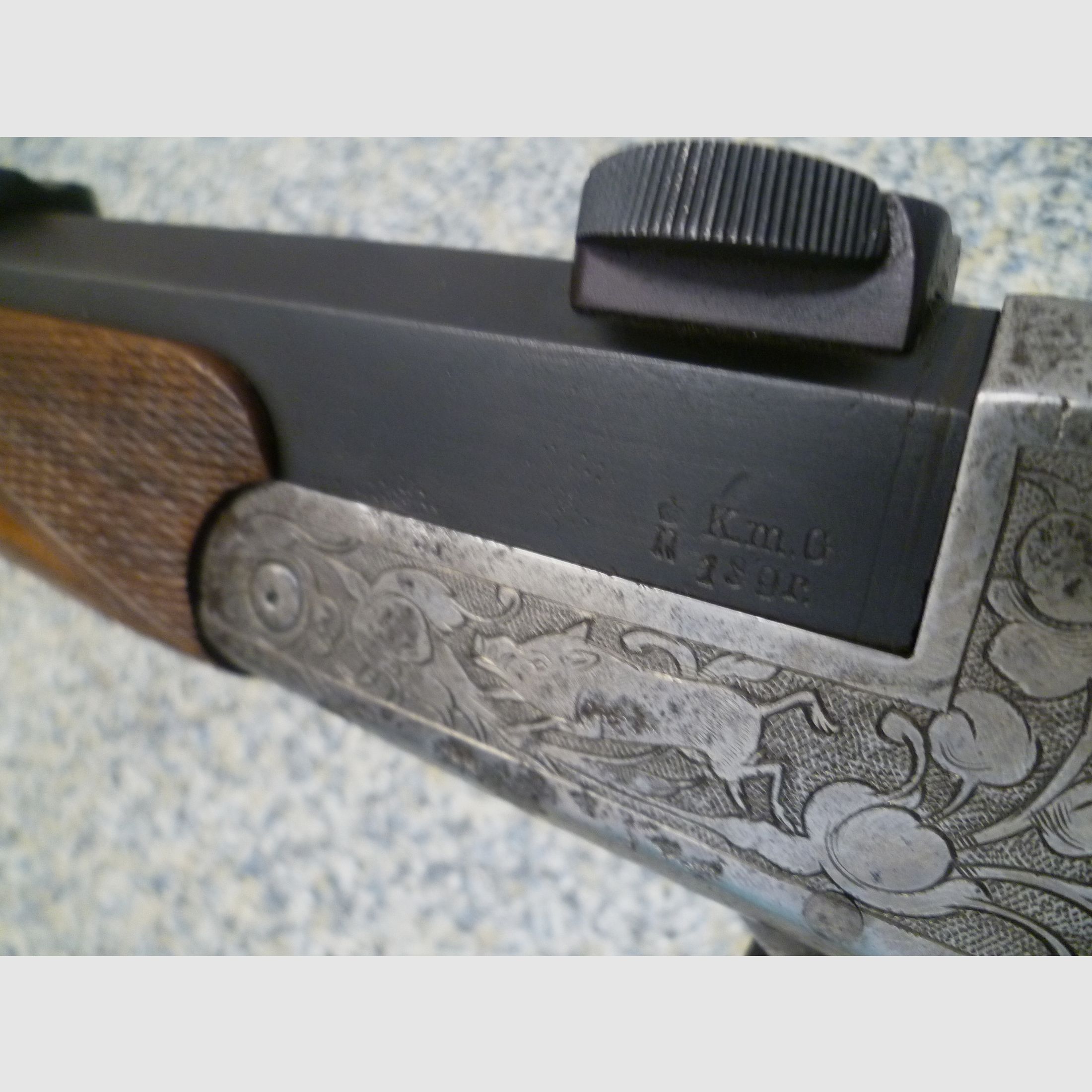 Kipplaufbüchse Paul Mossiers - Breslau 8x72R
