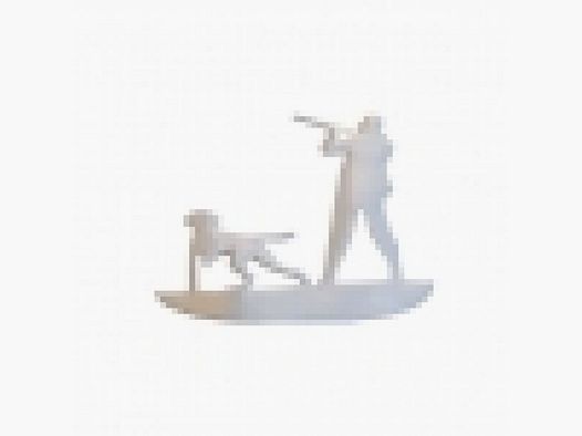 Autoaufkleber Jäger mit Hund 3