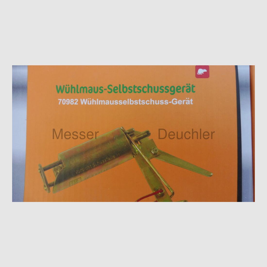 Wühlmausschussgerät Gobel