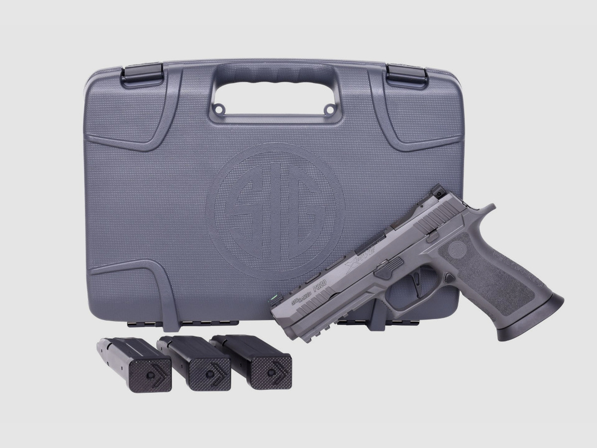 Neuwaffe, auf Lager: SIG Sauer P320 x5 Legion Pistole X-Five 9mm Finanzierung möglich