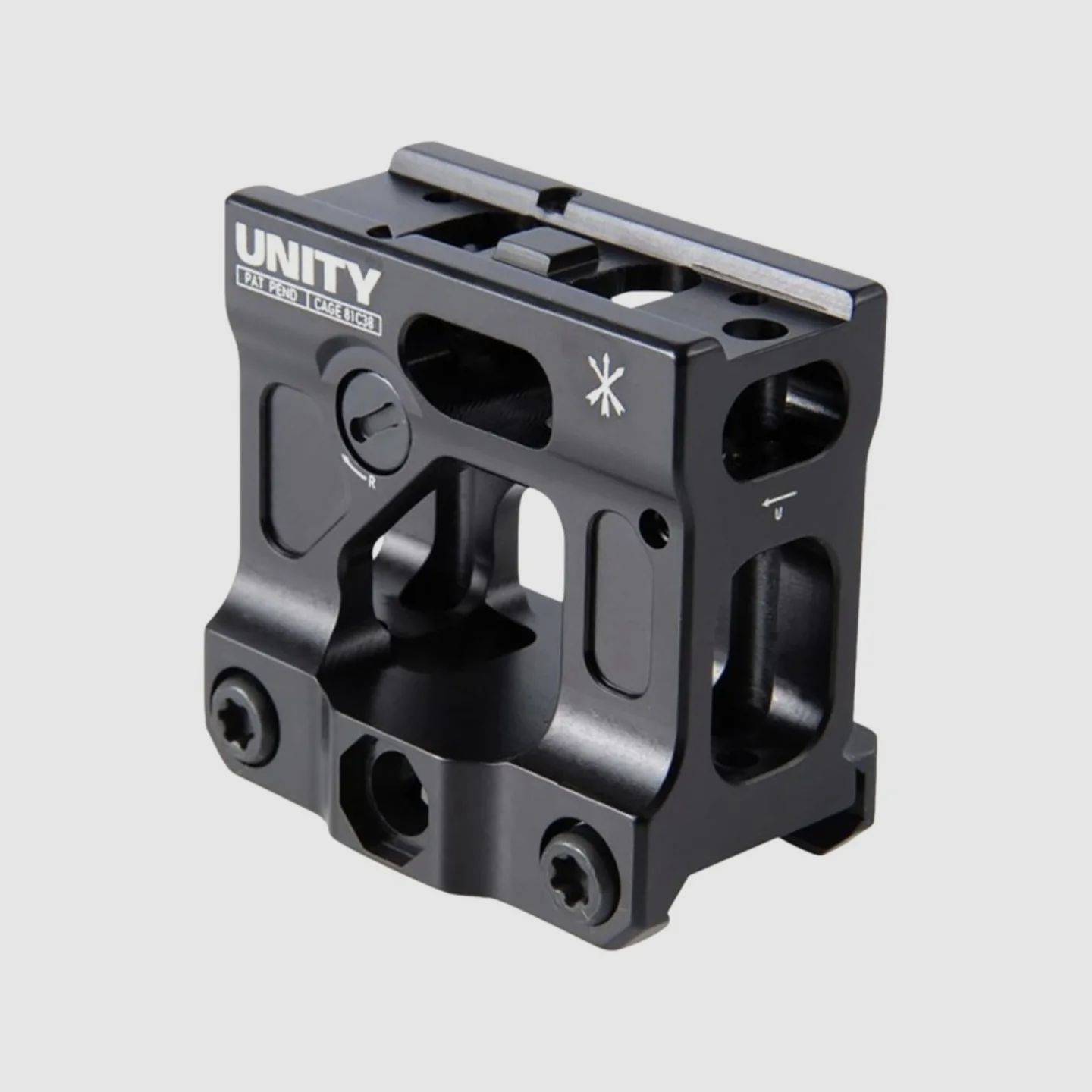 Unity Tactical FAST Aimpoint Micro Mount Negro
