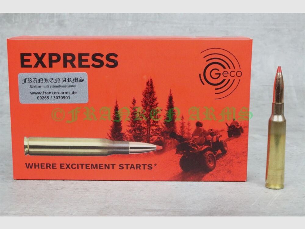 GECO Express 6,5x55 SE 140gr. 9,1g 20 pièces Prix dégressifs