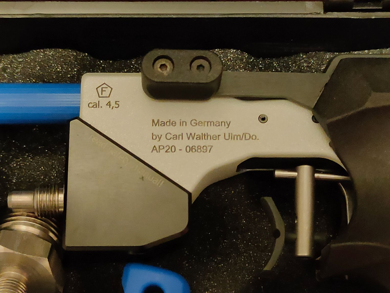 HÄMMERLI AP 20 MATCH AIR PISTOL 4.5 MM