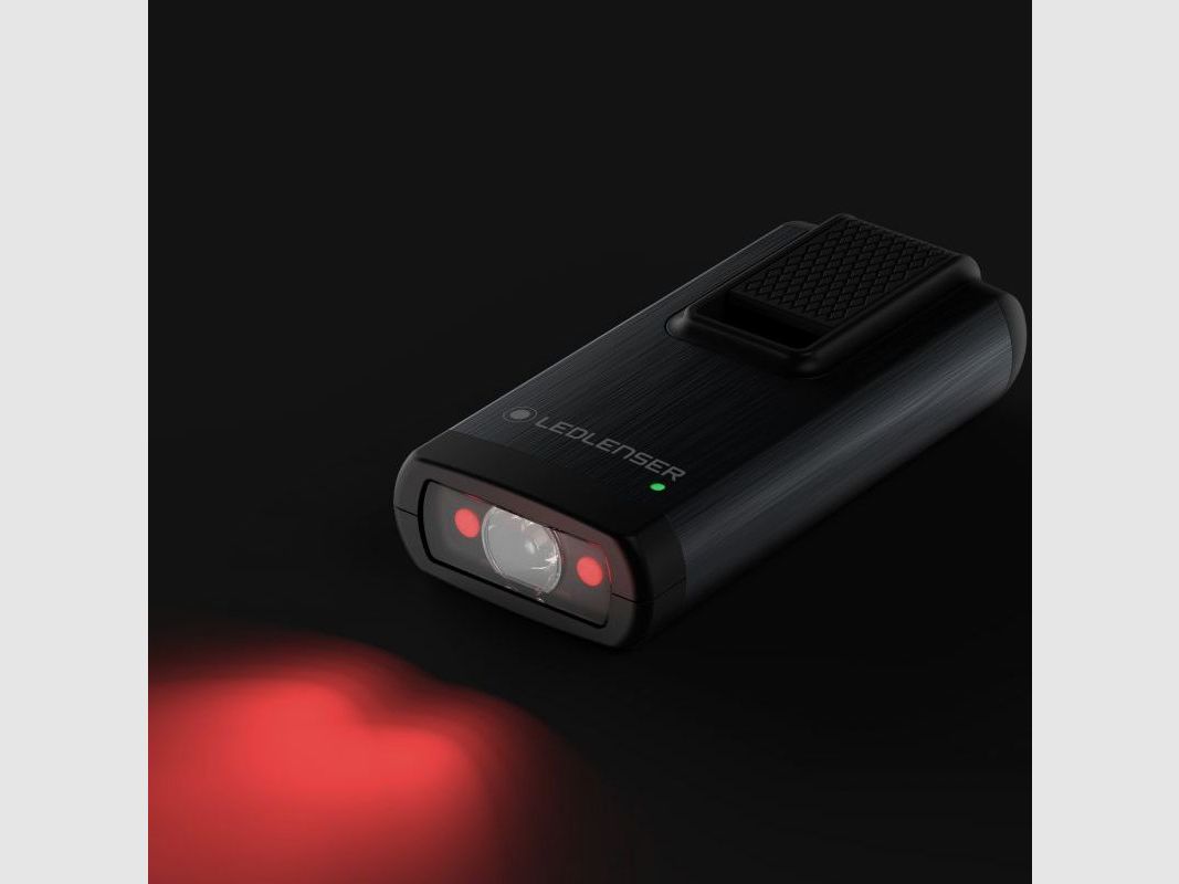 Ledlenser K6R gray keychain flashlight, image 8 of 14