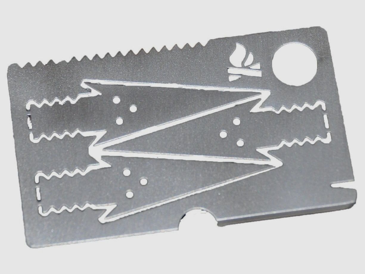 Bushcraft Essentials Survival Pfeilkarte