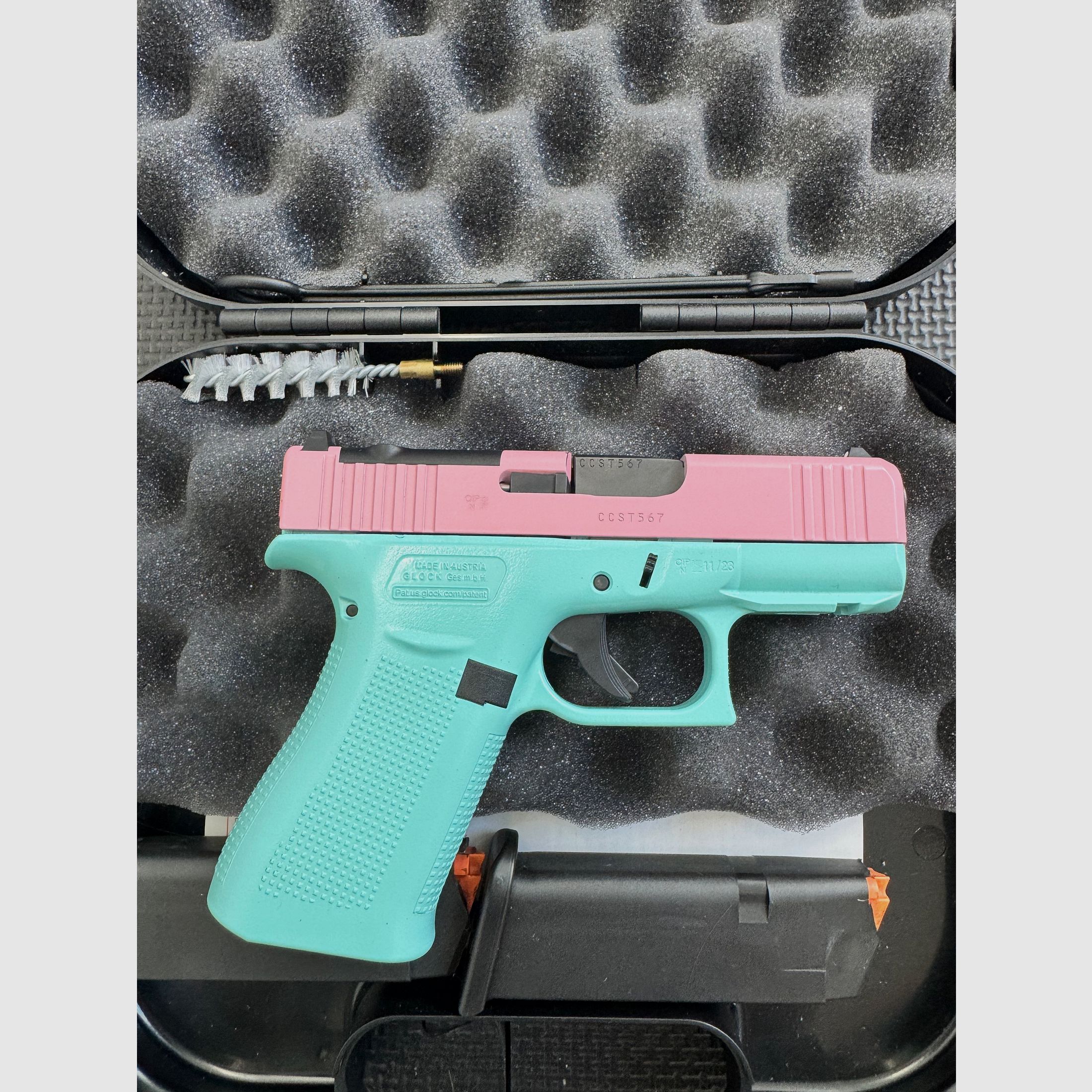 Glock 43X R/MOS/FS 9 x 19 mm incl. rail