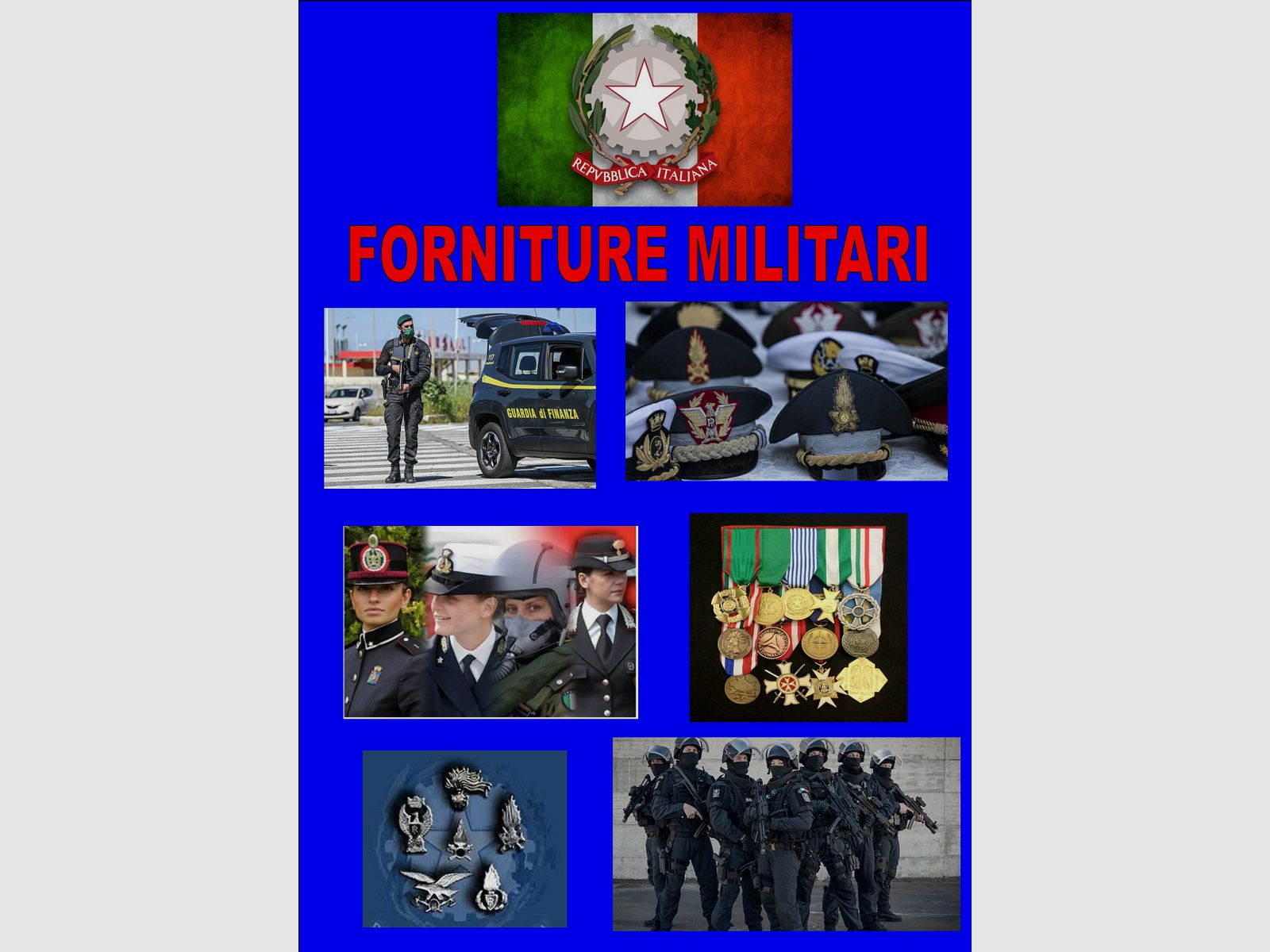 FOURNITURES MILITAIRES À VENDRE