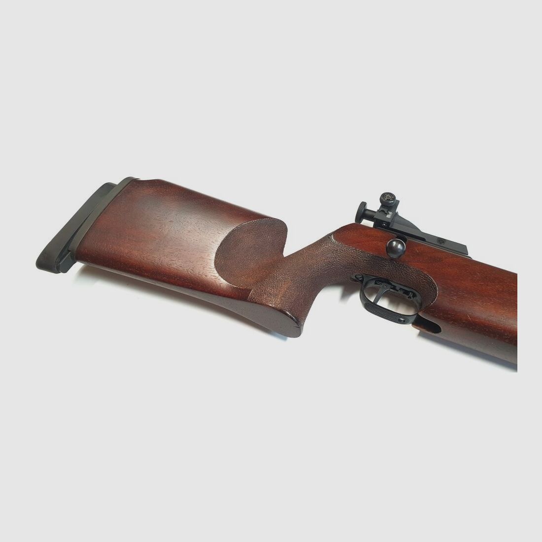 Rifle de un solo tiro Walther, Rifle de competición Walther KK en calibre 22L.r. con dioptría, diafragma iris, mirilla anular, imagen 3 de 10