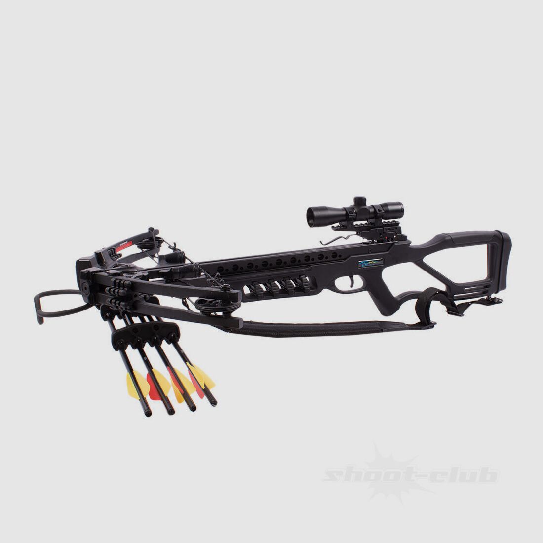 Man Kung Fighter XB86 Compound Armbrust Set 185 lbs Schwarz