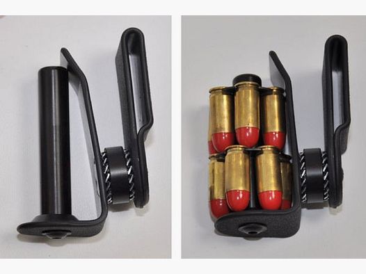 1 x SICKINGER Clip Halter > für 2x Moon-Clip 9mm 9x19 8-Shoot oder .45 ACP 6-Shot | S&W 629 Korth NX