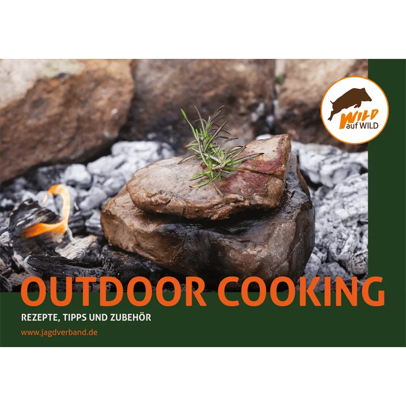 Rezeptbroschüre "Outdoor Cooking" (Wild auf Wild), billede 1 af 4