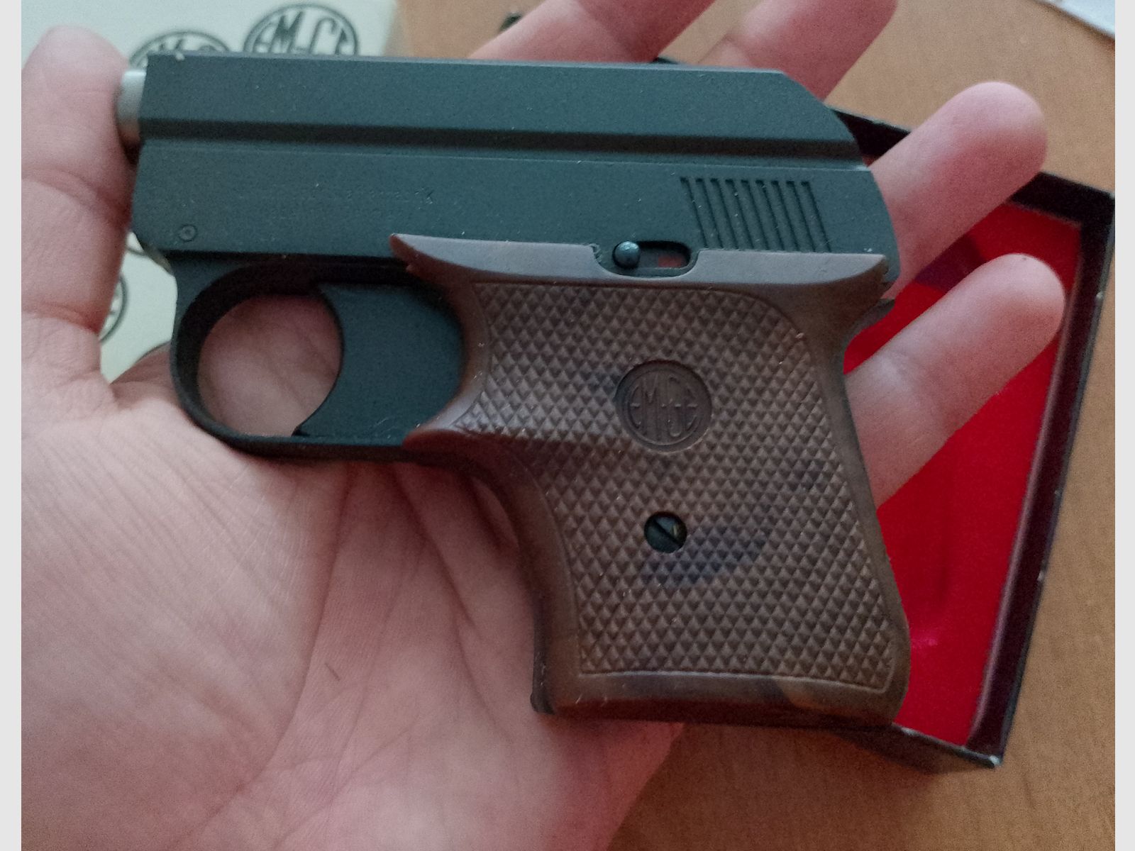 EM-GE Mod. 63 cal. 6 mm Flobert/ PTB 6 in original packaging!