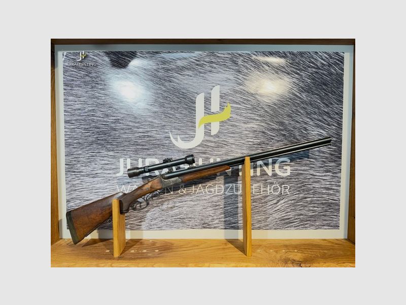Krieghoff Drilling, Zeis Jagd 4 SEM; 8x57IR 16/70