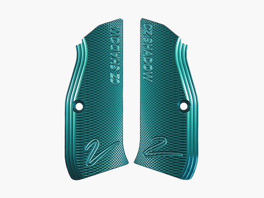 CZ Griffschalen Shadow 2 Blau Lang, Matt
