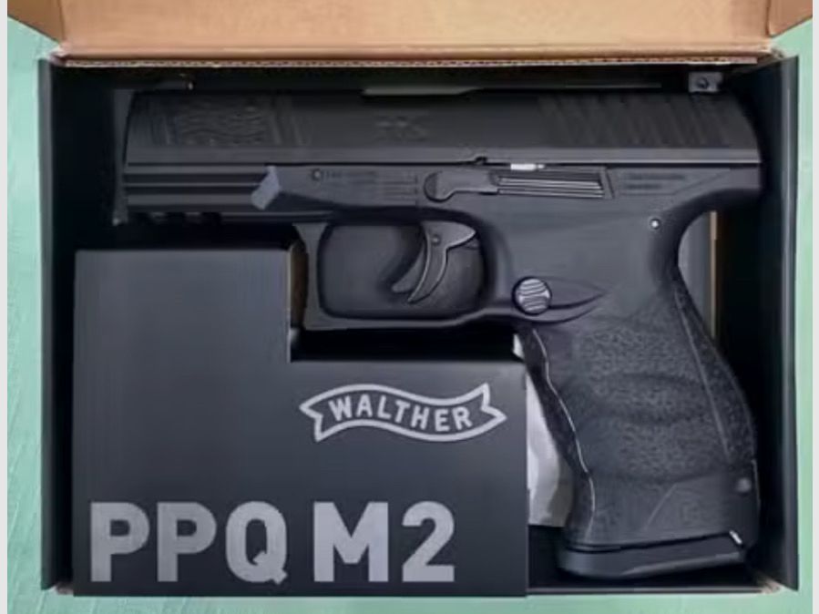 Walter PPQ M2 CO2 Waffe mit Diabolo und  Kapseln