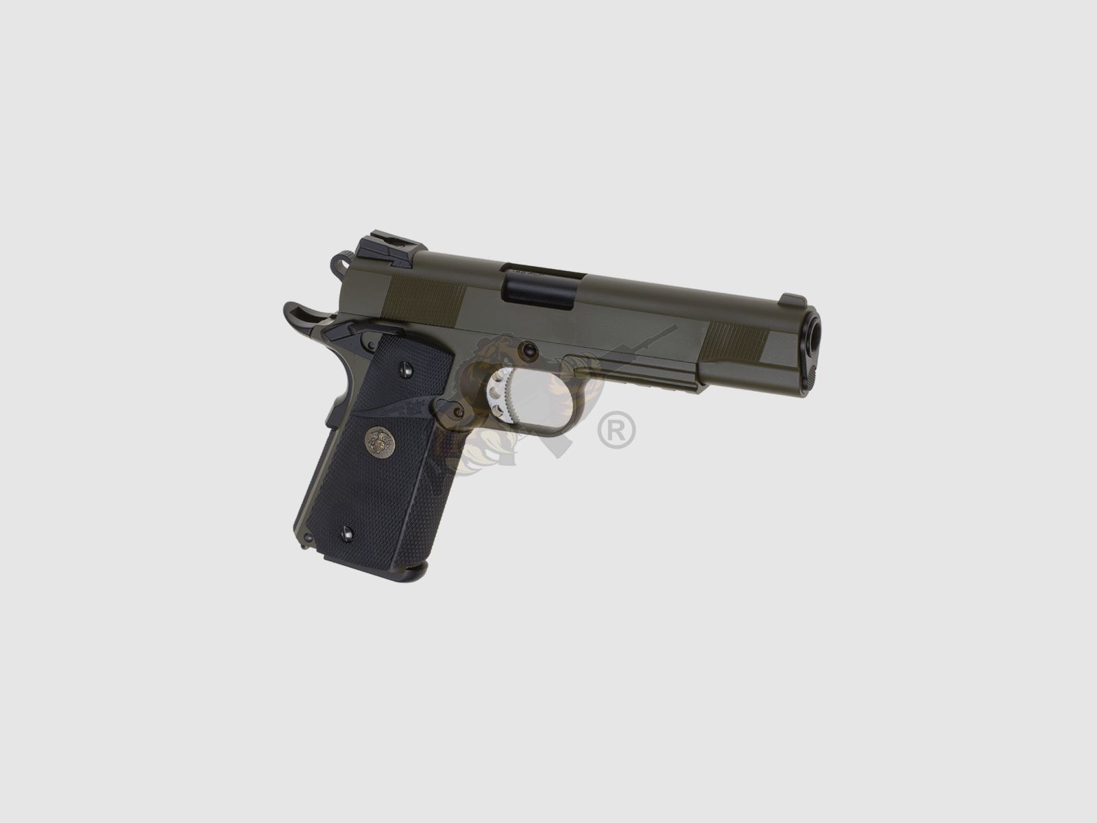 M1911 MEU Tactical Full Metal, GBB OD -F-