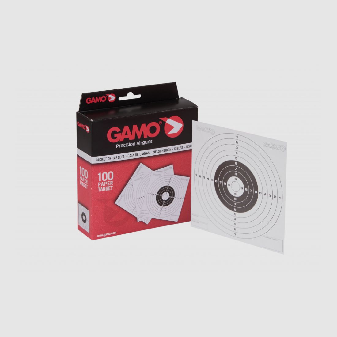 100 Zielscheiben GAMO