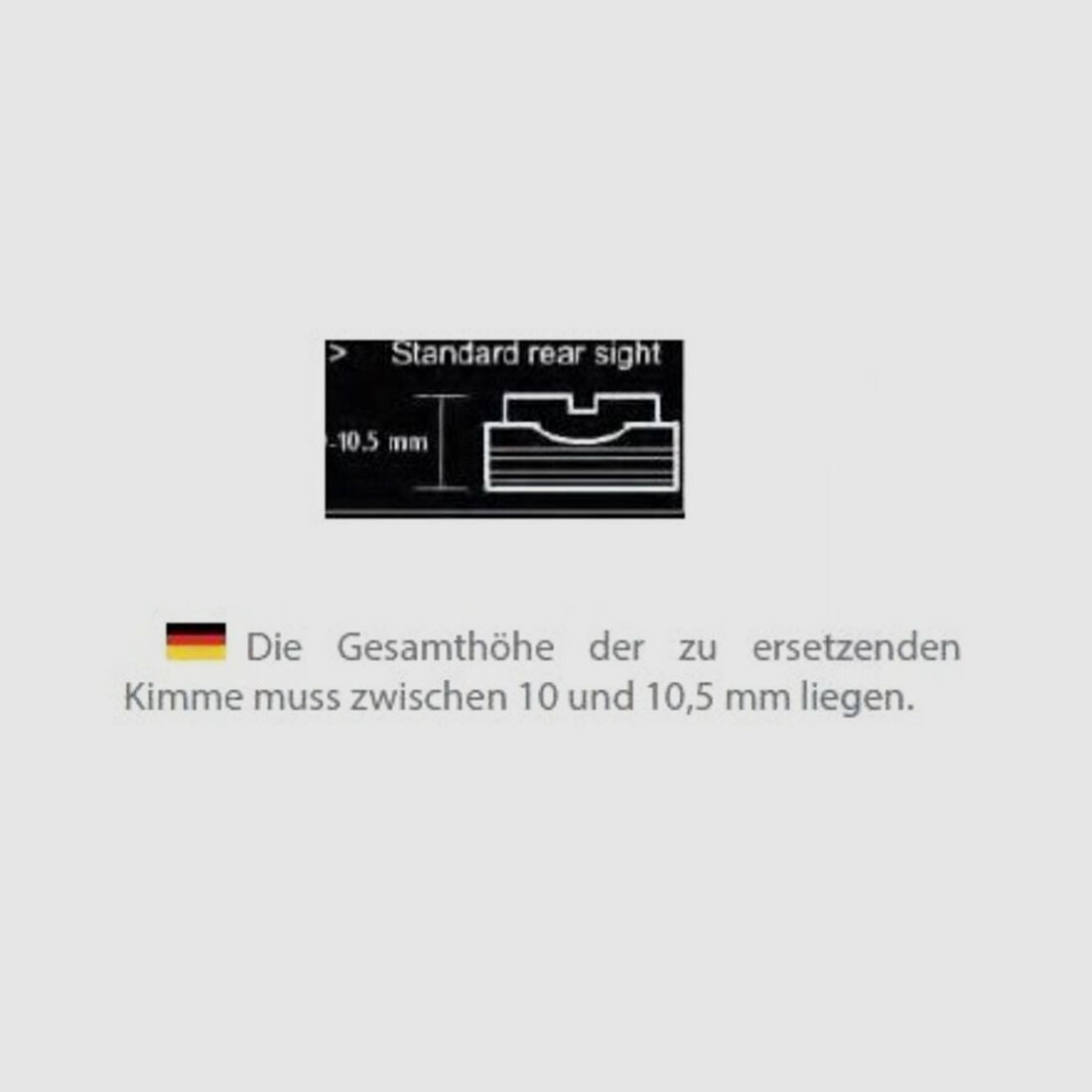 LPA WXT Visier schwarz Fiber S&W K/L/N/X