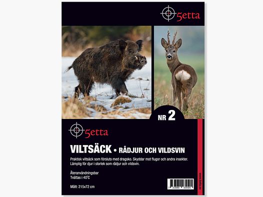 5etta Wild Sack Deer/Wild Boar 215x72cm