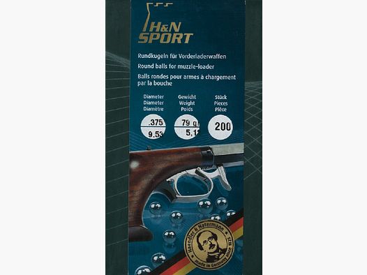 HN Black Powder Cartridge .375 per 200