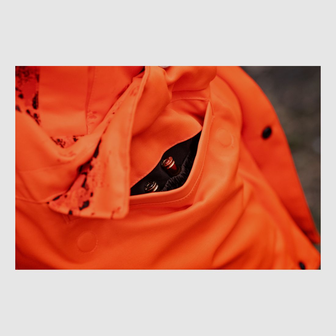 Harkila Wildboar Pro Blaze Camo HWS Insulated Hunting Jacket, image 7 of 8