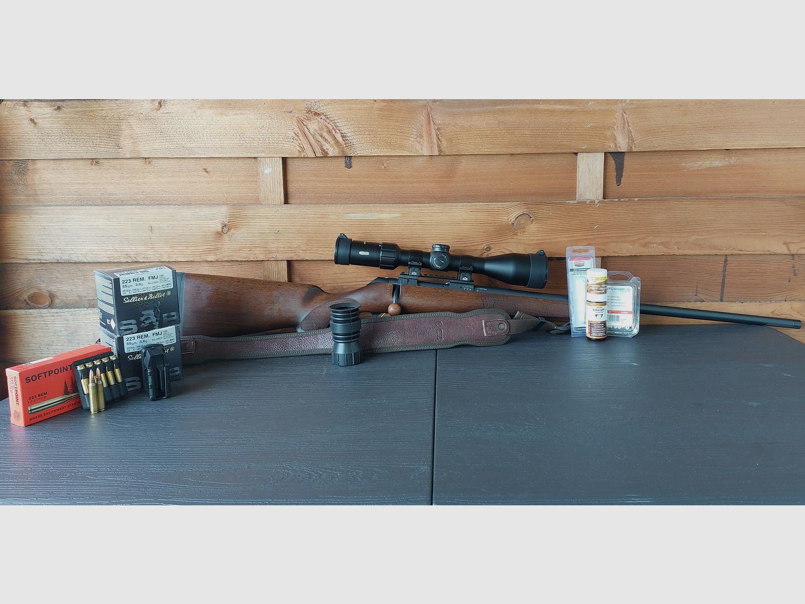 CZ 600 American mit MeoSport R 3-15x50 montiert und eingeschossen inkl. Komplettpaket!