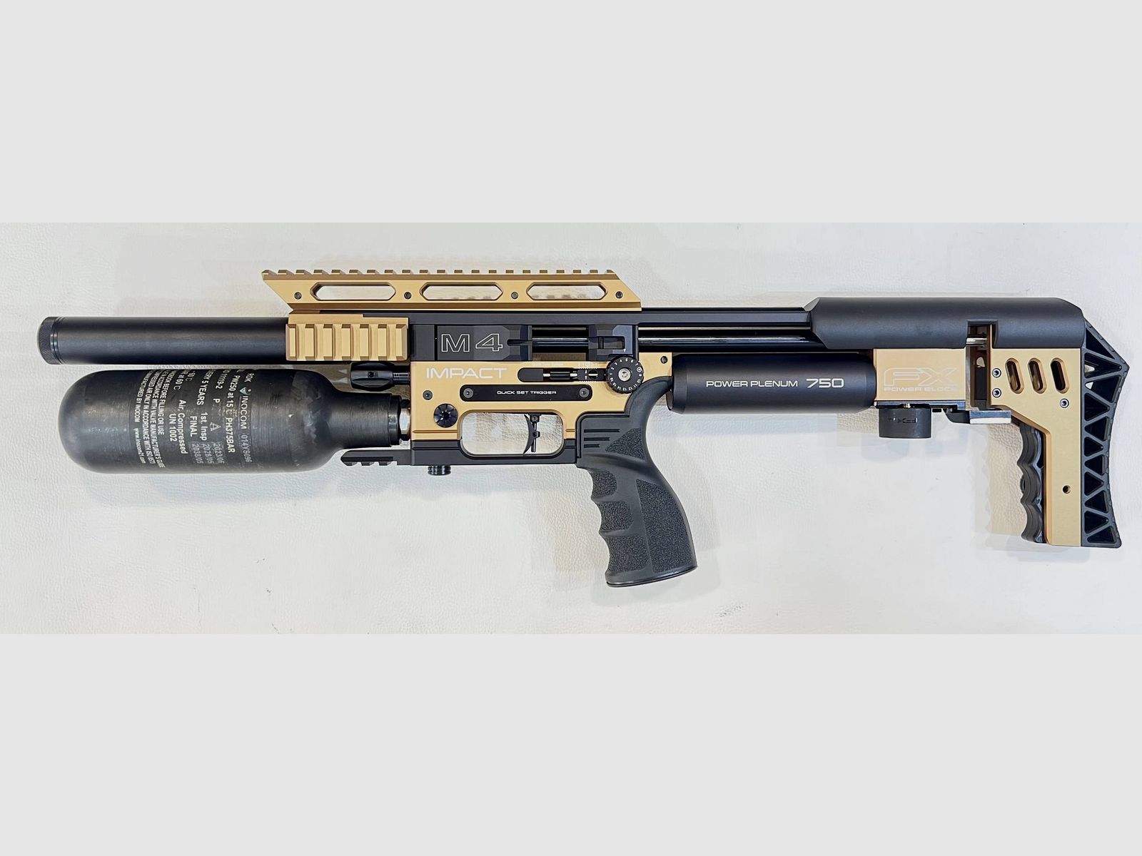 FX AIRGUNS IMPACT M4 COMPACT COPPER – 7,62 MM, Bild 4 von 4