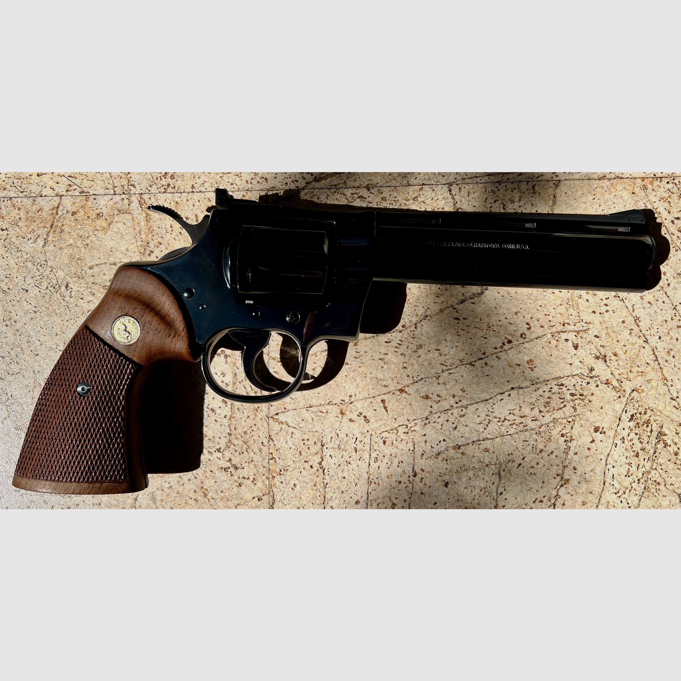 Colt Python 6"  Rarität;  Originale Colt  Fertigung,  (kein Smith&Wesson 686 Target Champion, Club 30, Taurus, Korth, Manurhin, sondern DAS Original!)