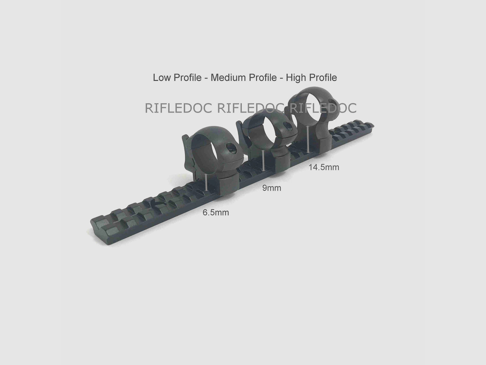 Stahlmontage Low Profile | 25,4mm Durchmesser