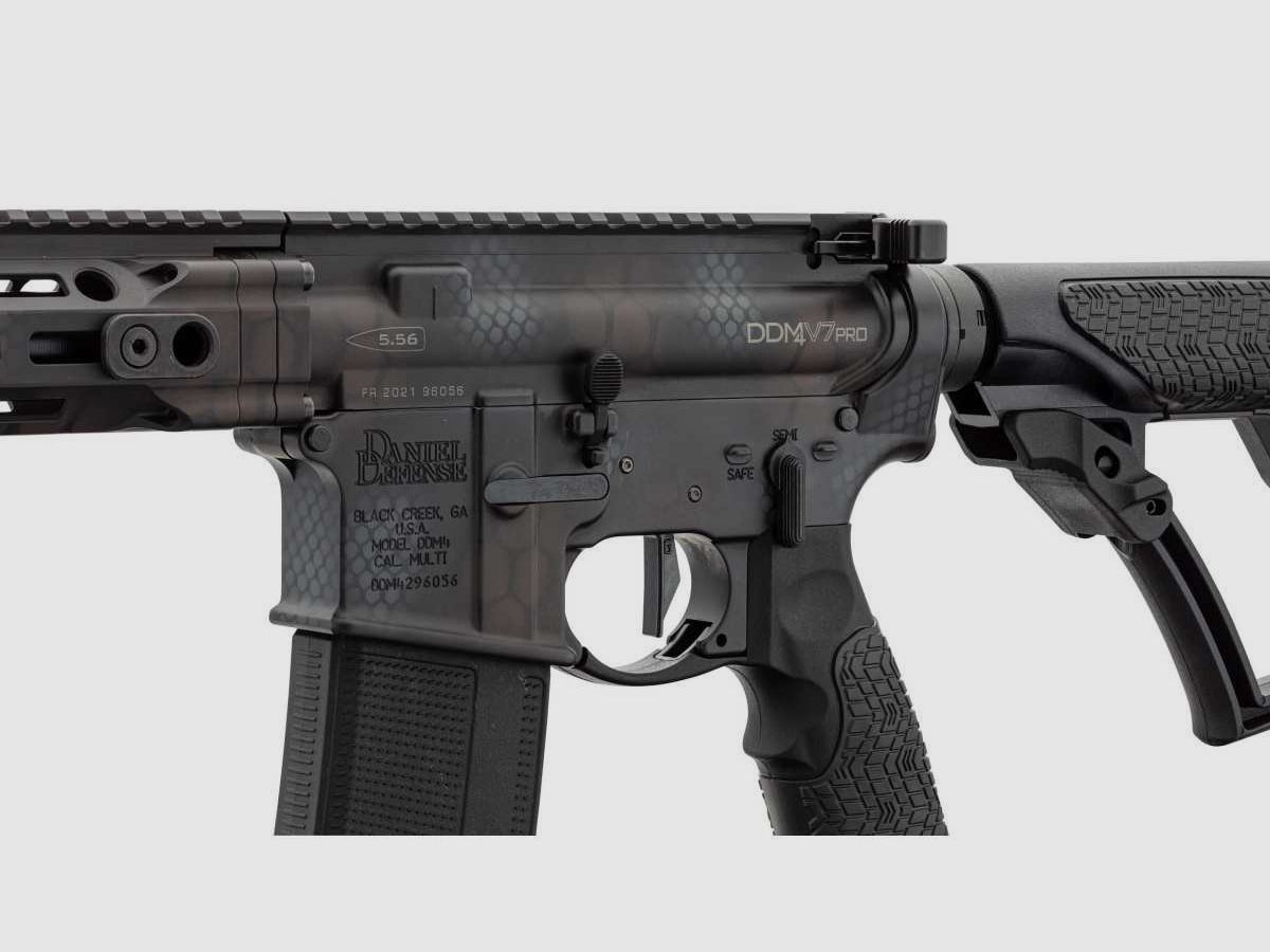 DANIEL DEFENSE AR15 DDM4 V7 PRO Lauf 18 ' Kal. 5.56 - Schlangenleder, Bild 4 von 5