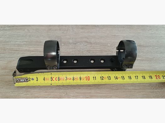 Montage pivotante de pont Henneberger incluant des anneaux de 30 mm