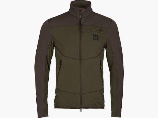 Härkila Olaf Fleece - Willow green / Shadow grey