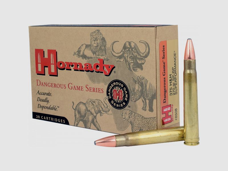 Hornady Dangerous Game .375 H&H Mag InterLock 270 grs Büchsenpatronen