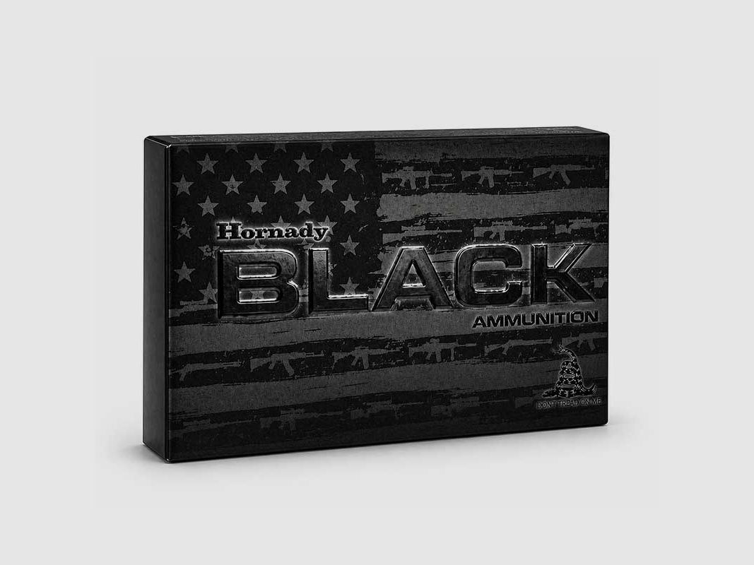 HORNADY Munition Kal. 223Rem FMJ BLK 62gr / 4,02g - 80234, Bild 1 von 2