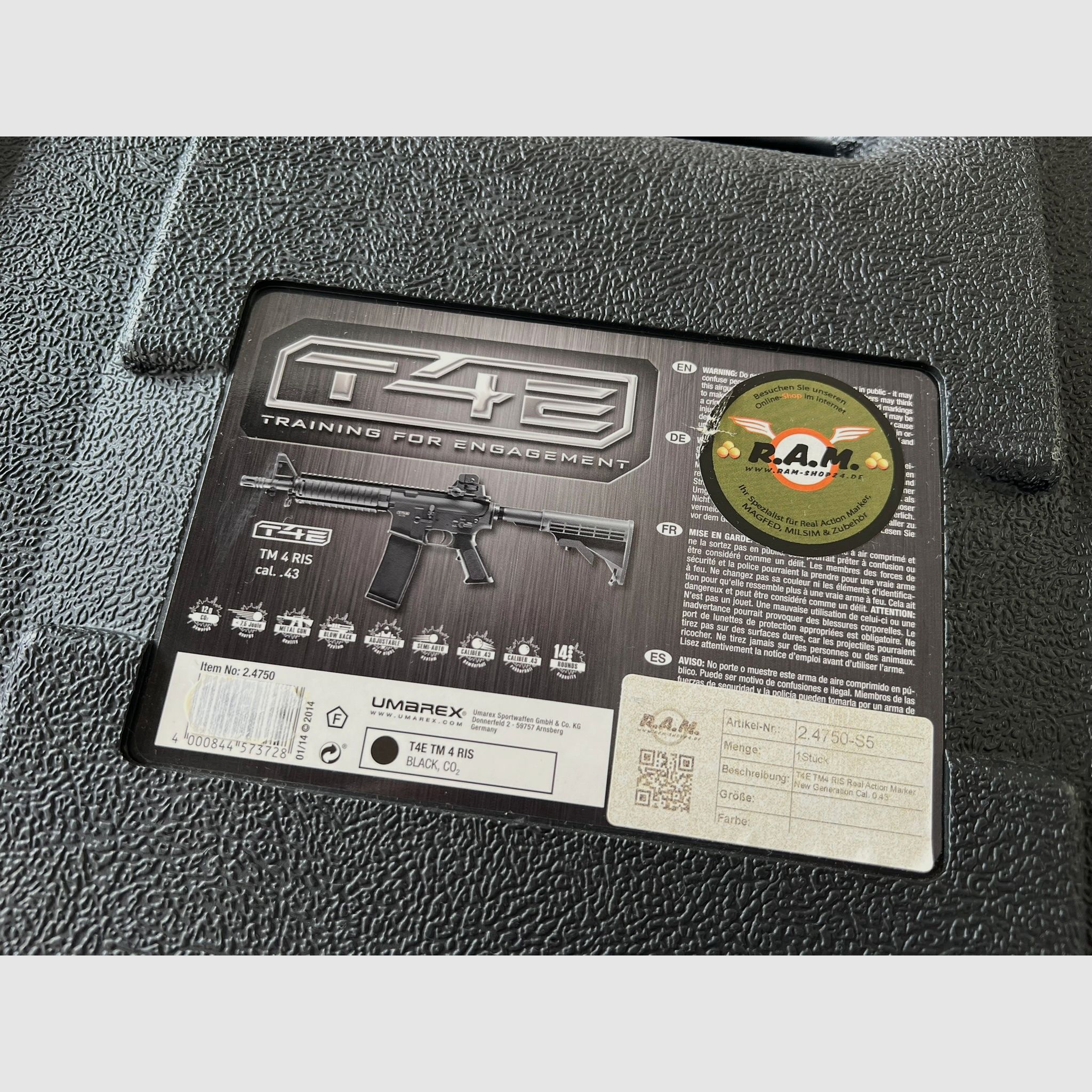 Umarex T4E TM 4 RIS cal. 43