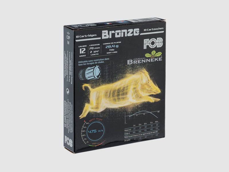 FOB Bronze Brenneke 12/70 28,4g