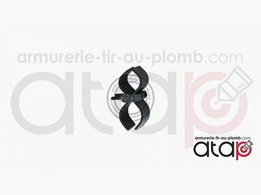 Montage attache forme huit fixation lampe sur fusil ou carabine