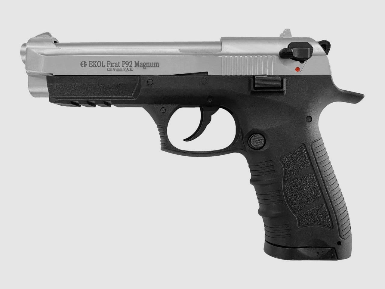 Ekol Firat P92 Magnum Titan TAC 9 mm P.A.K Blank Firing Pistol