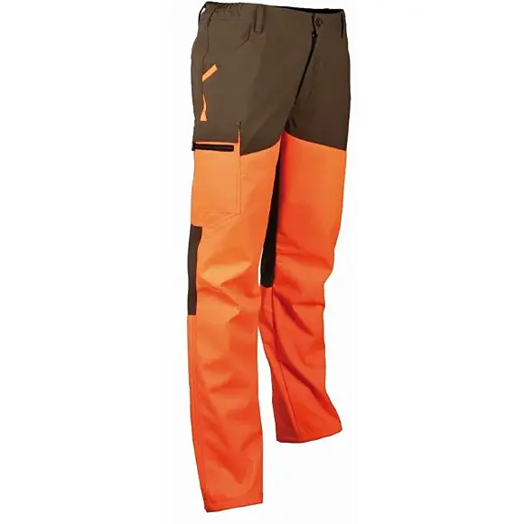 Pantalon de Chasse Anti-ronce Treeland Resist Orange