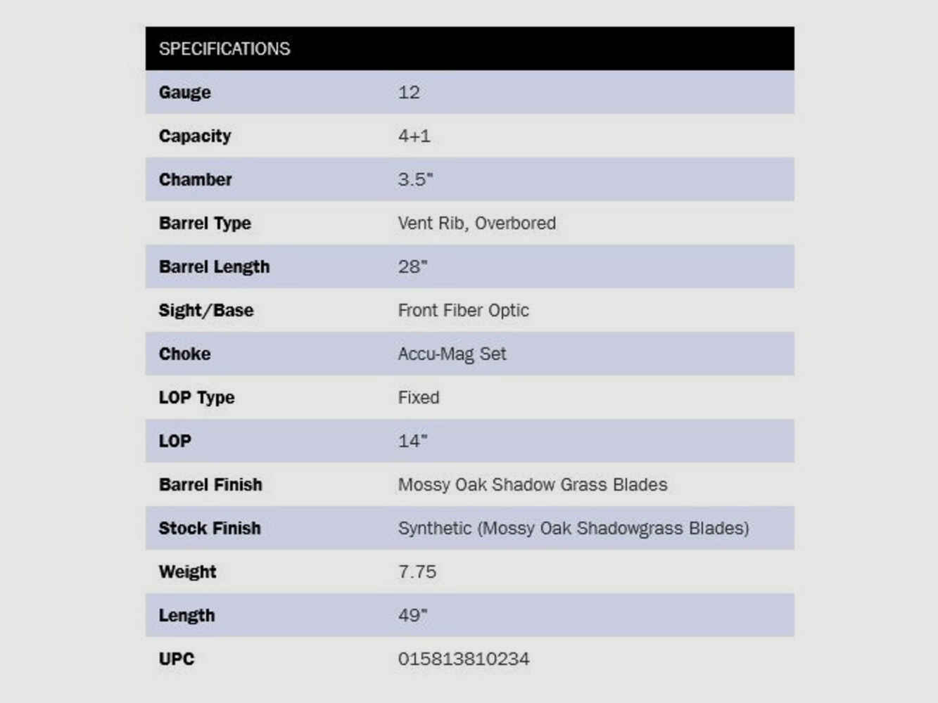 Mossberg 935 Magnum Waterfowl 28" (28 inches) Camo 12/89