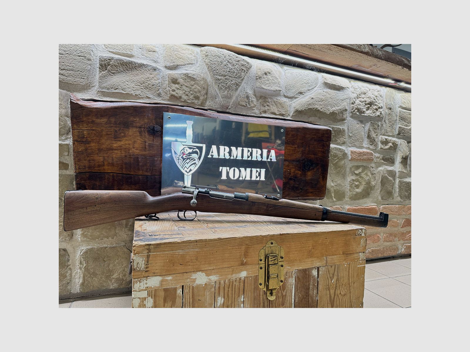 USED – GUN FABRICA DE ARMAS OVIEDO 1907 cal. 308 Win., image 1 of 6